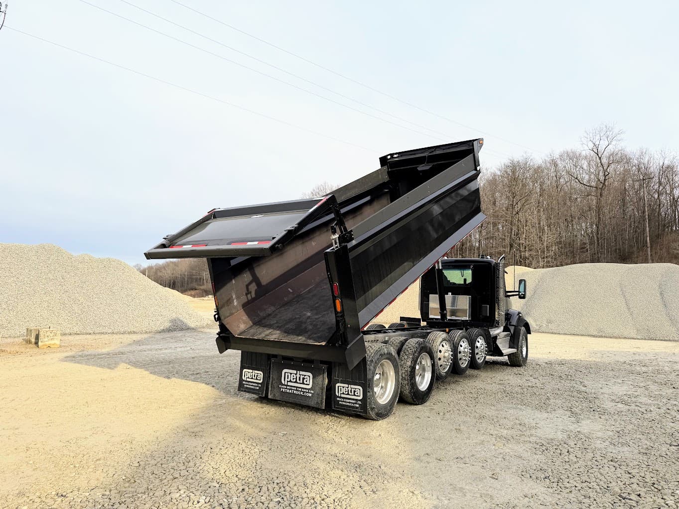 ROX4D dump body front angle